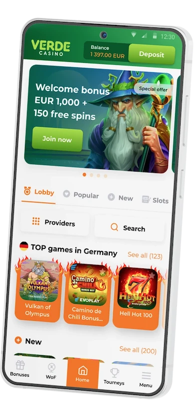Verde Casino Download Mobiele App